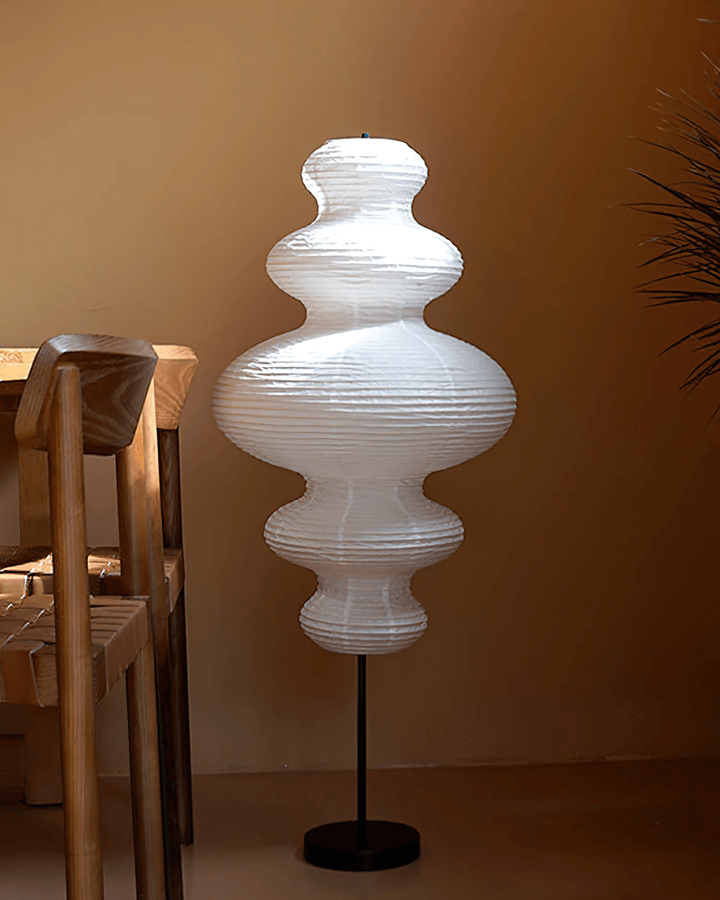 Chigiri Paper Tower Floor Lamp