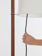 Wood Tmm Floor Lamp