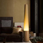 Cone Wooden Floor Lamp