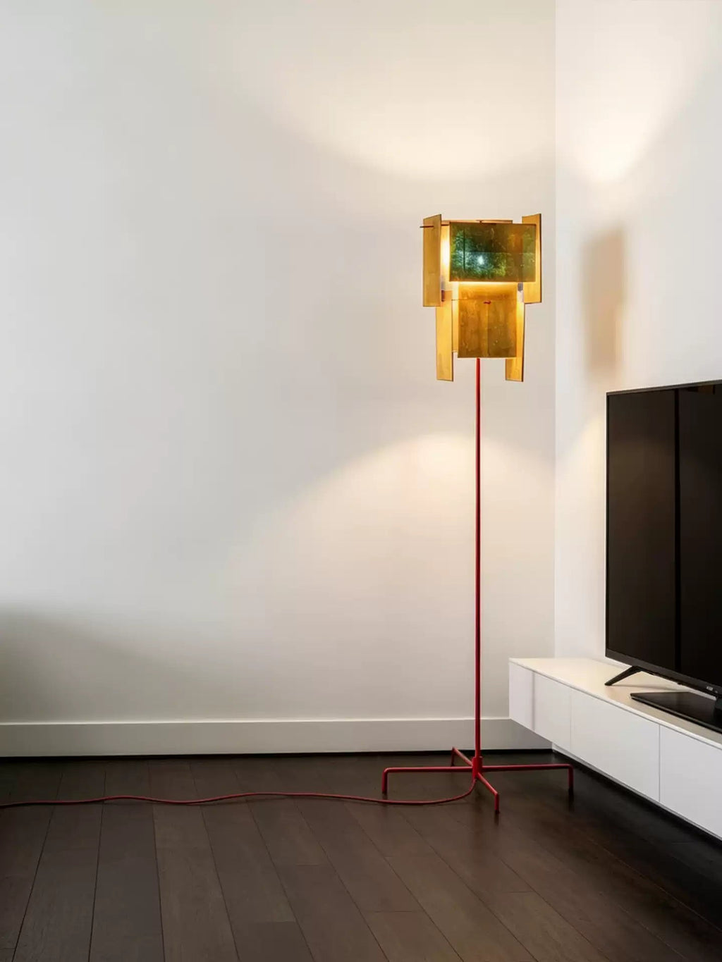 Gold Gallery Floor Lamp