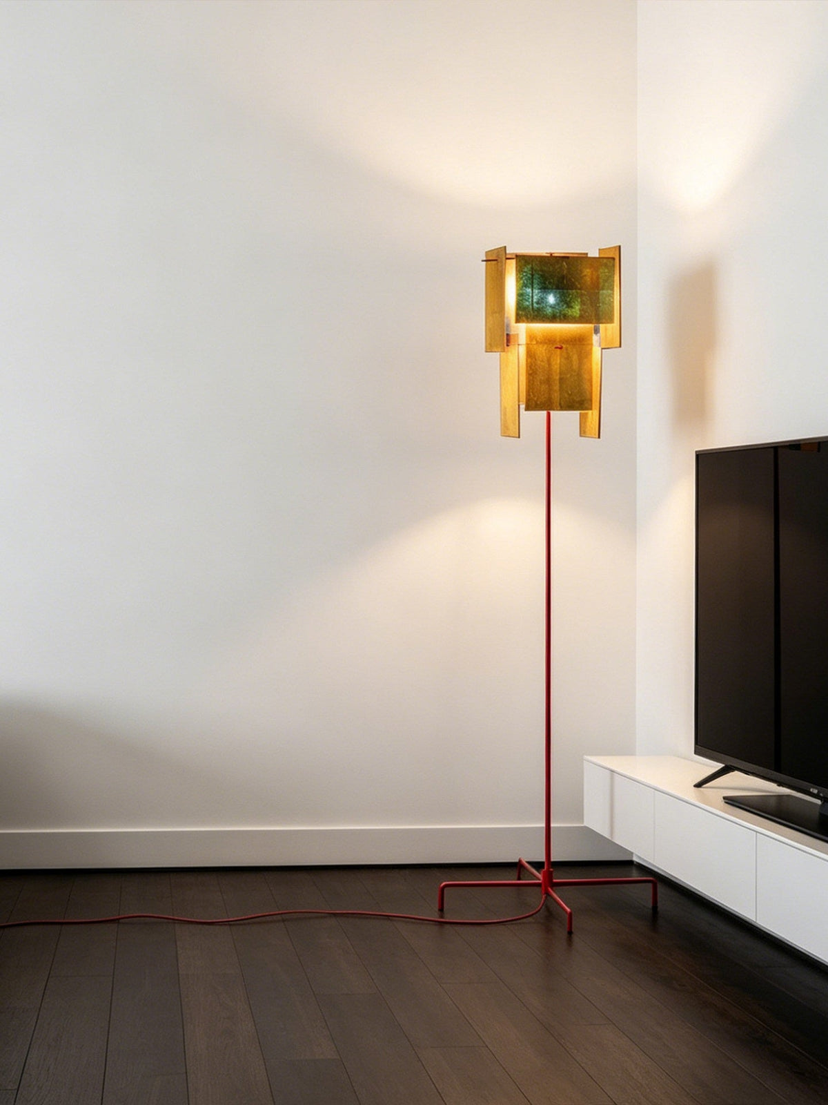 Gold Gallery Floor Lamp