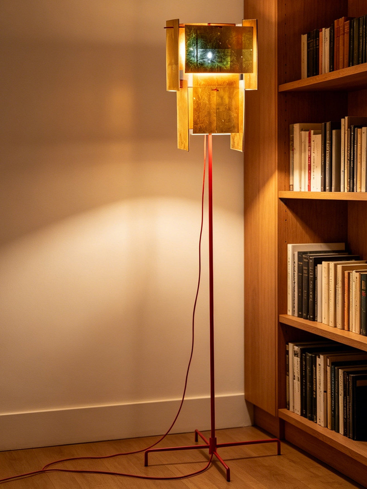 Gold Gallery Floor Lamp
