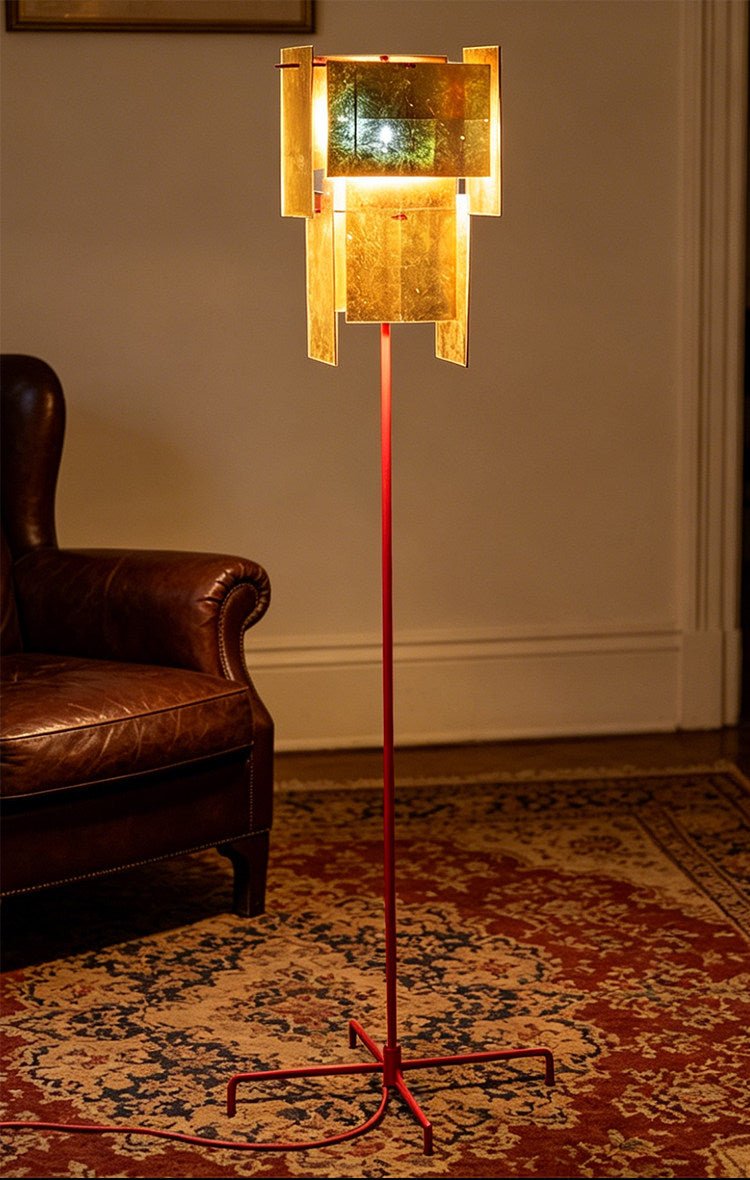 Gold Gallery Floor Lamp