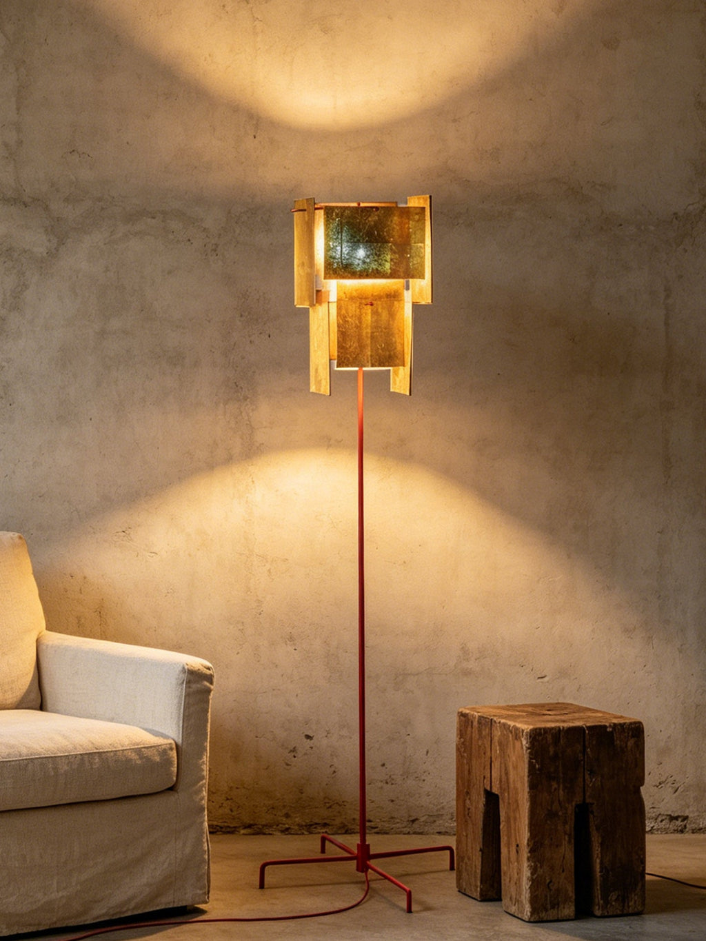 Gold Gallery Floor Lamp