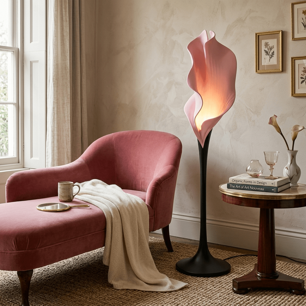 Calla Bloom Floor Lamp
