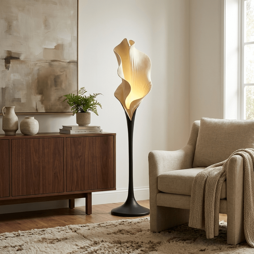 Calla Bloom Floor Lamp
