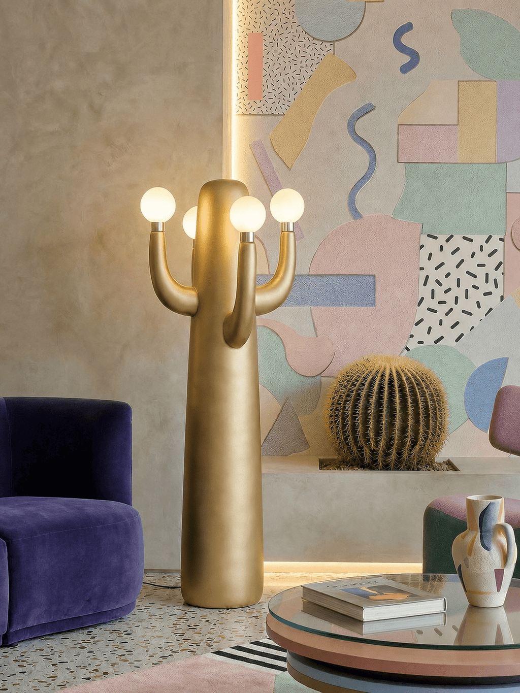Art Cactus Floor Lamp