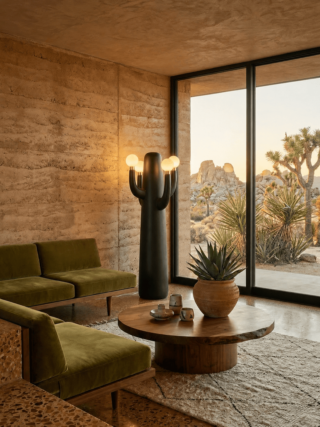 Art Cactus Floor Lamp