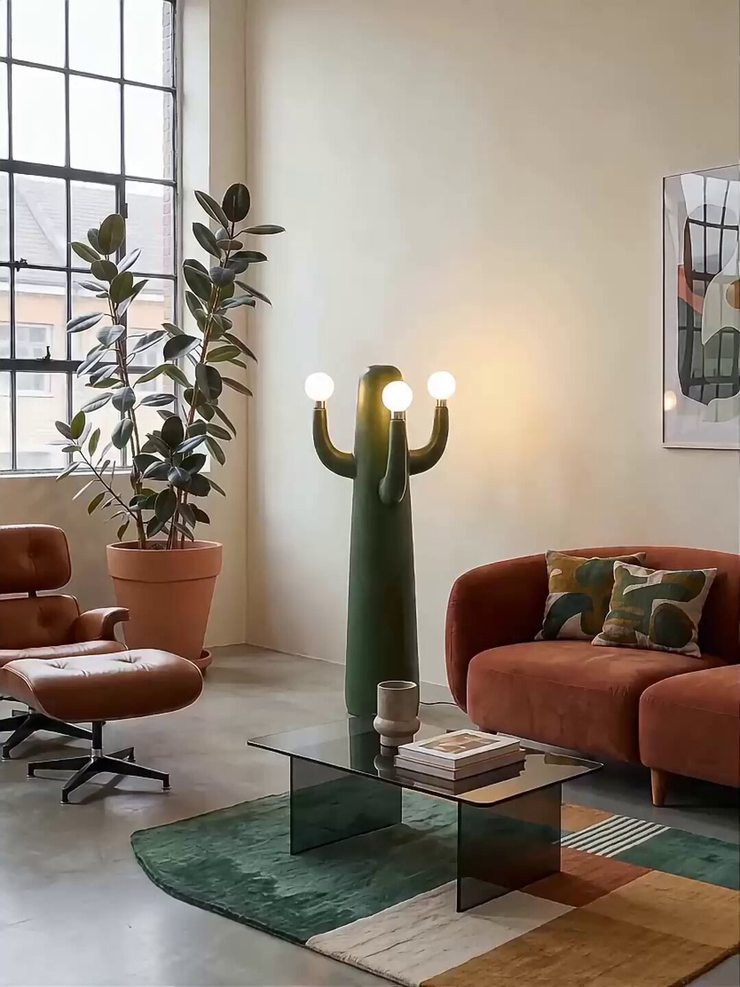 Art Cactus Floor Lamp