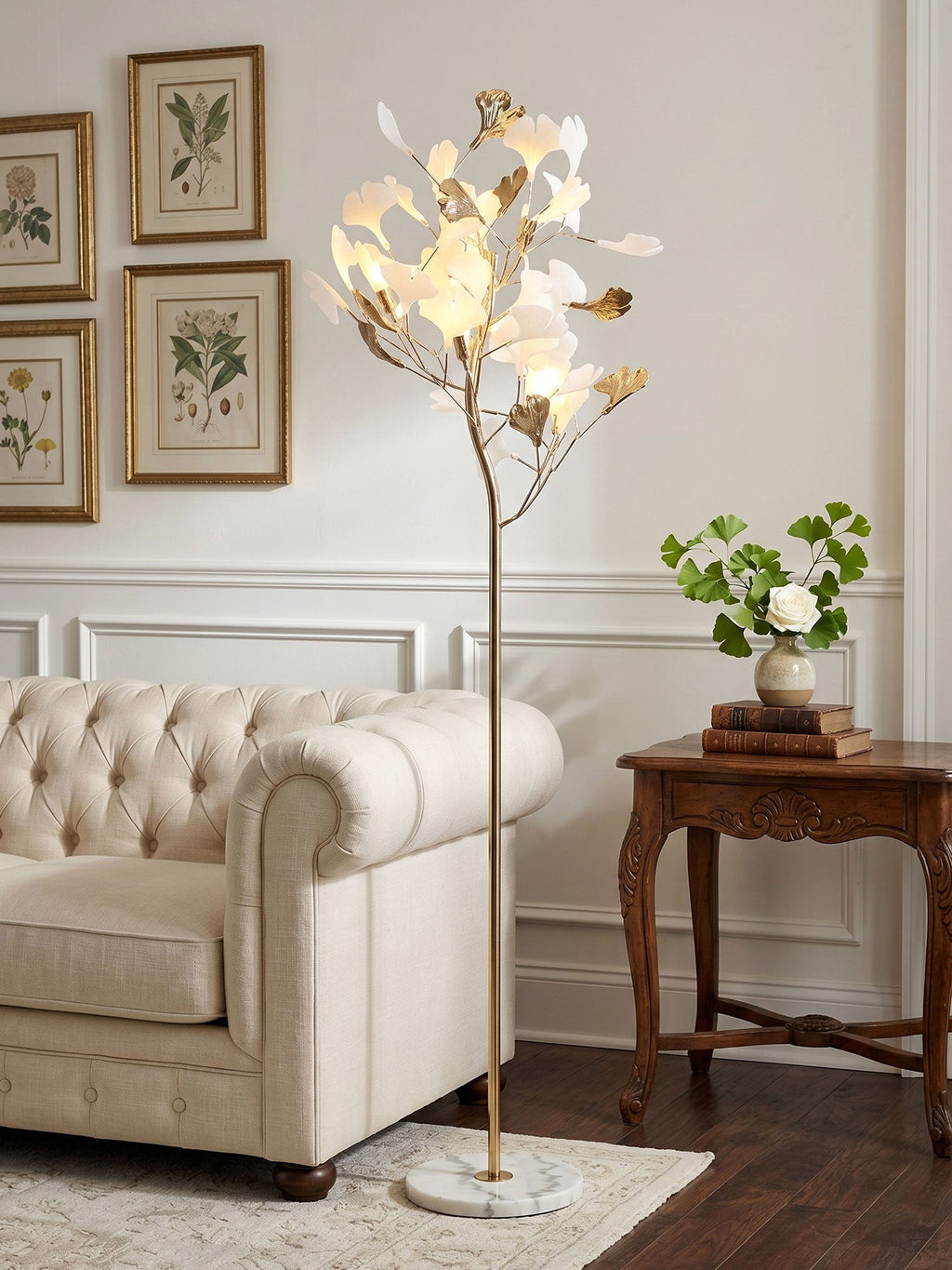 Gingko Leaf Floor Lamp
