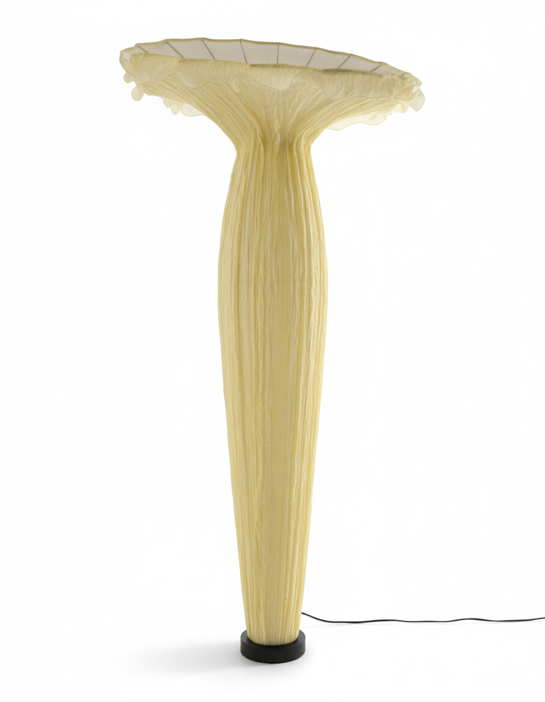 Vase Fabric Floor Lamp