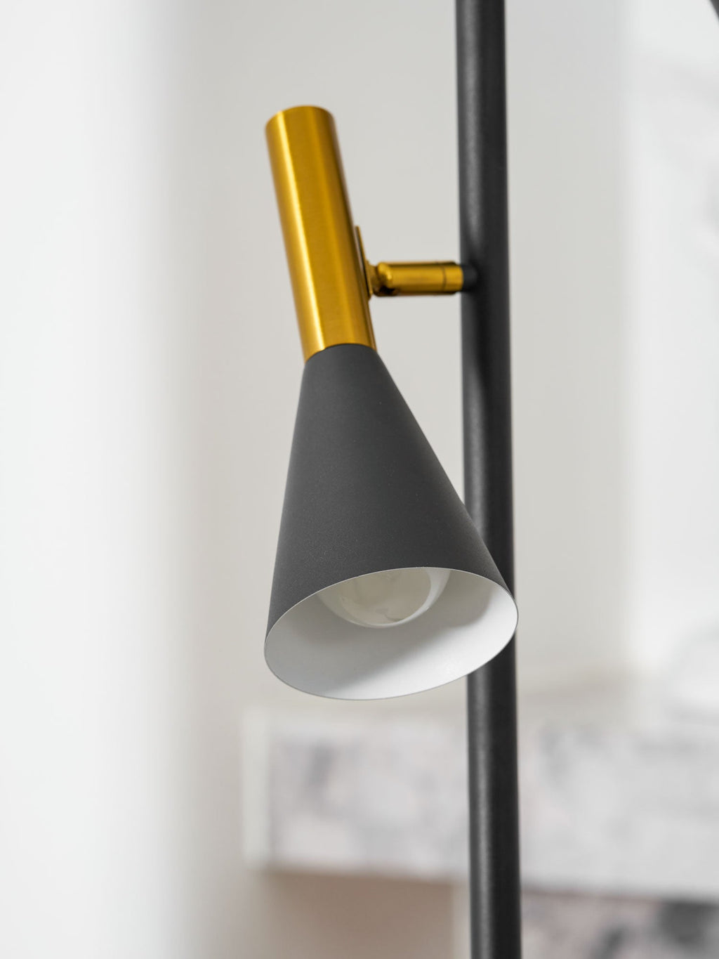 Lron Mouth Floor Lamp