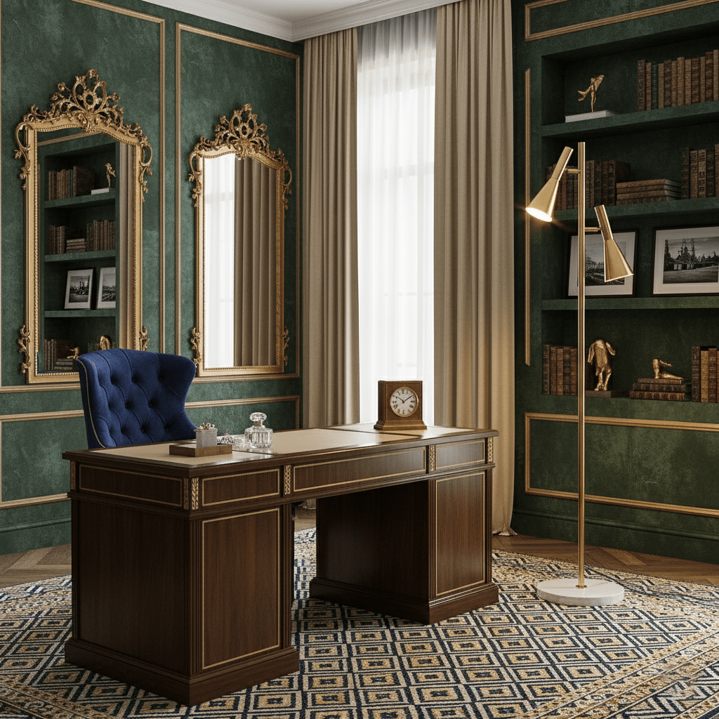 Lron Mouth Floor Lamp