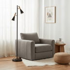 Lron Mouth Floor Lamp