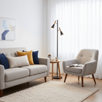 Lron Mouth Floor Lamp