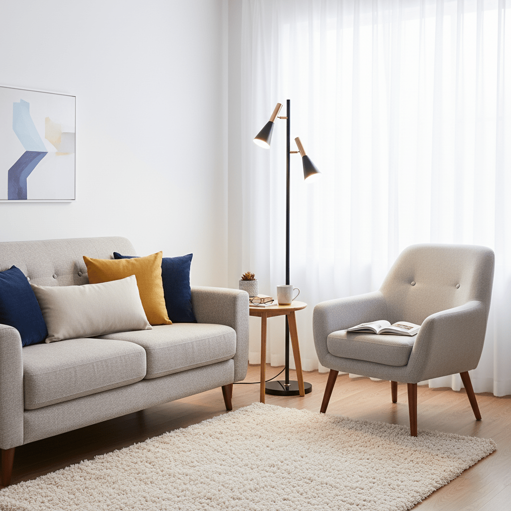 Lron Mouth Floor Lamp
