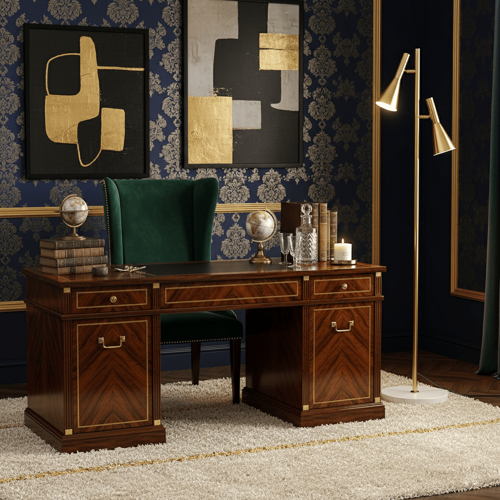 Lron Mouth Floor Lamp