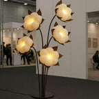 Green Blossom Floor Lamp