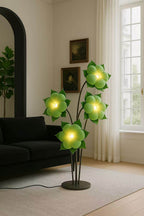 Green Blossom Floor Lamp