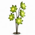 Green Blossom Floor Lamp