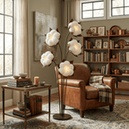 Green Blossom Floor Lamp