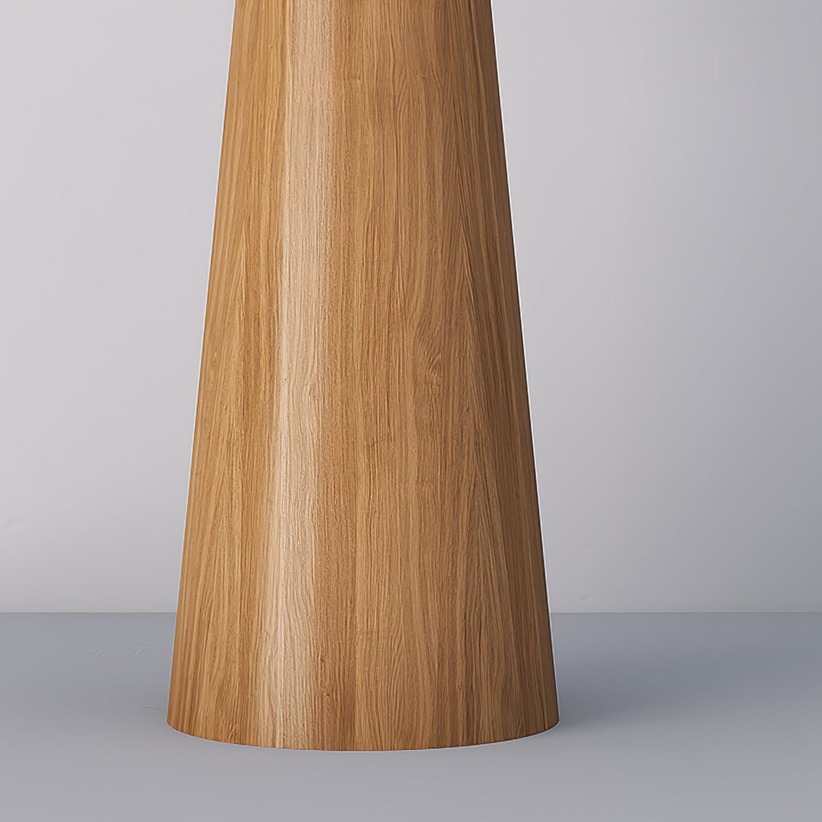 Tilt Hat Wooden Floor Lamp