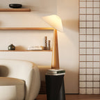 Tilt Hat Wooden Floor Lamp