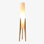 Tripod Walnut Floor Lamp