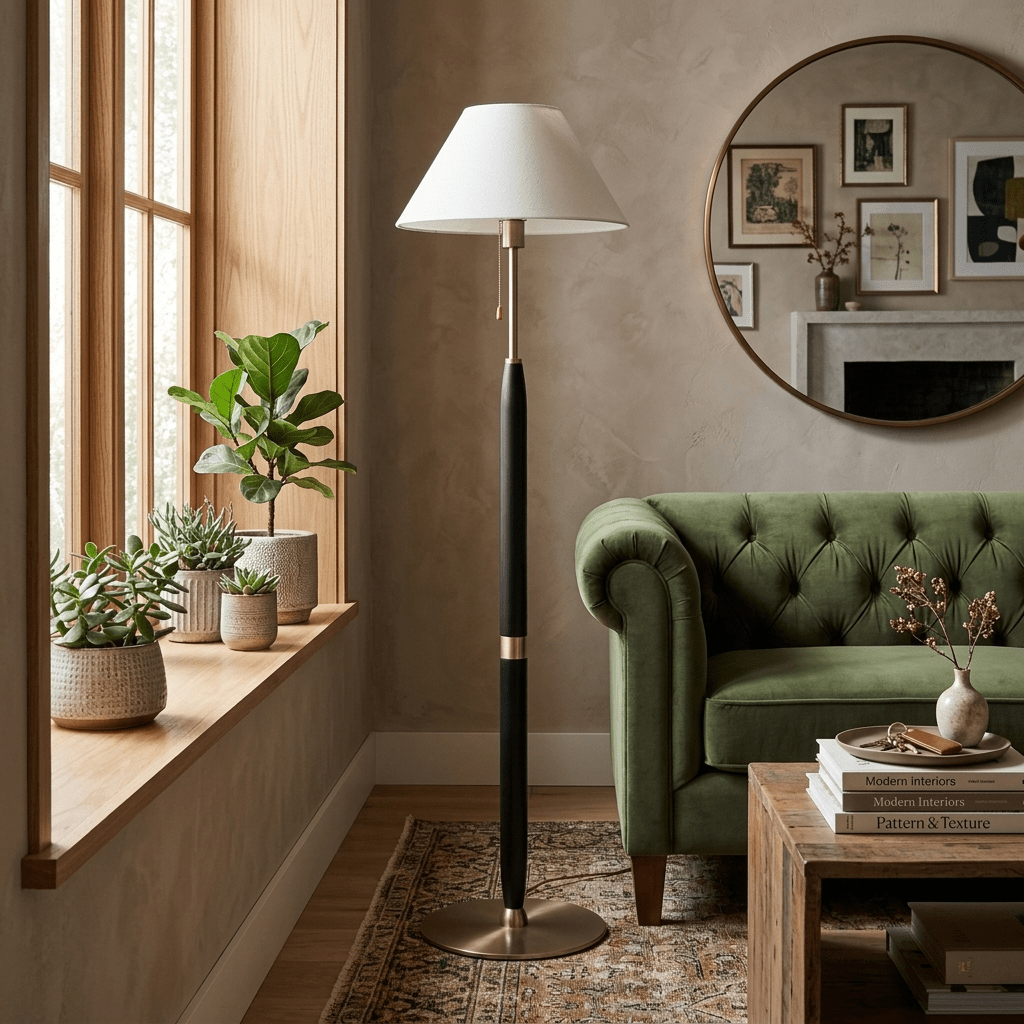 Arden Wood Floor Lamp