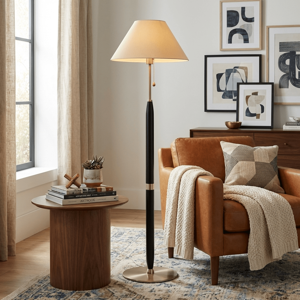 Arden Wood Floor Lamp