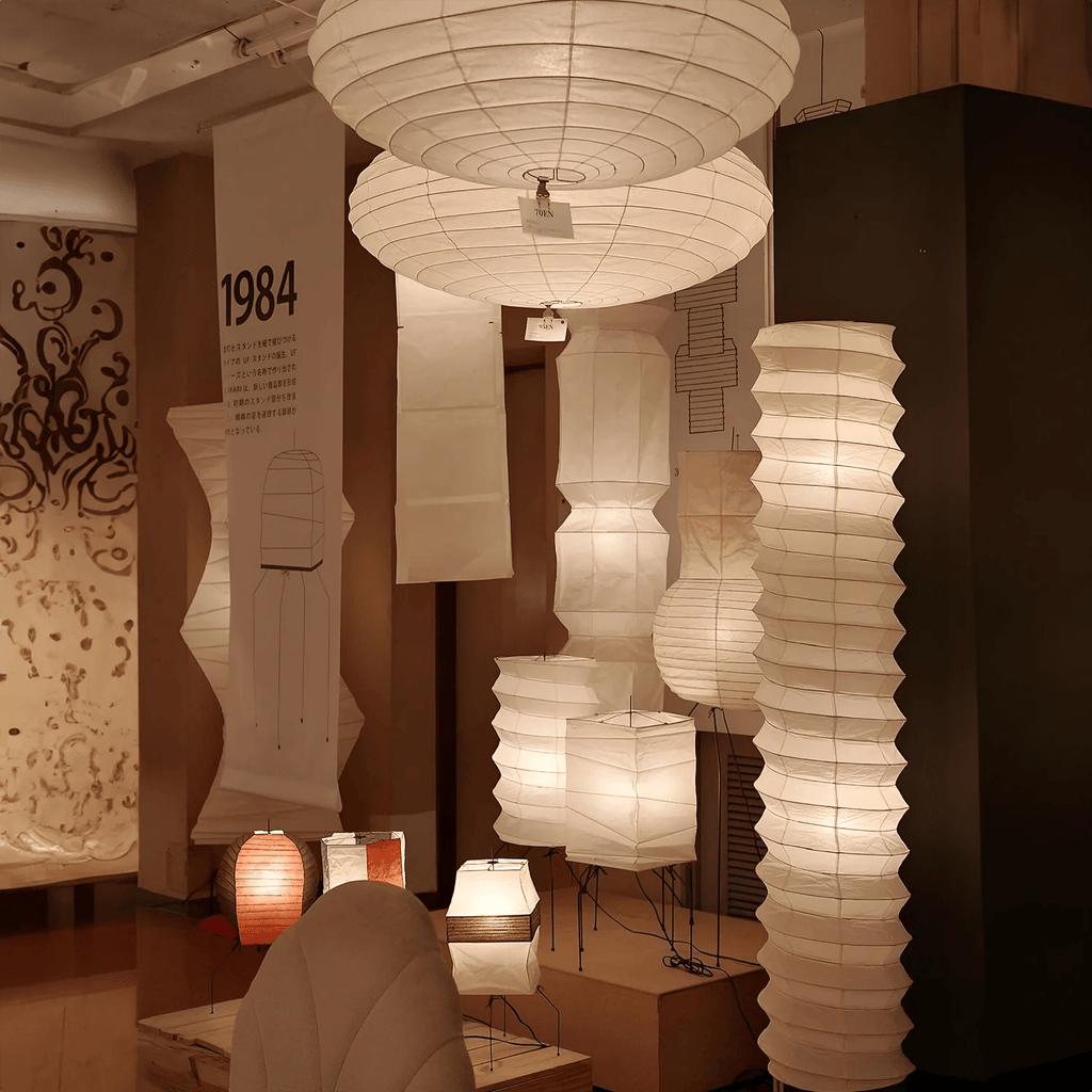 Washi Paper UF3-L6 Floor Lamp