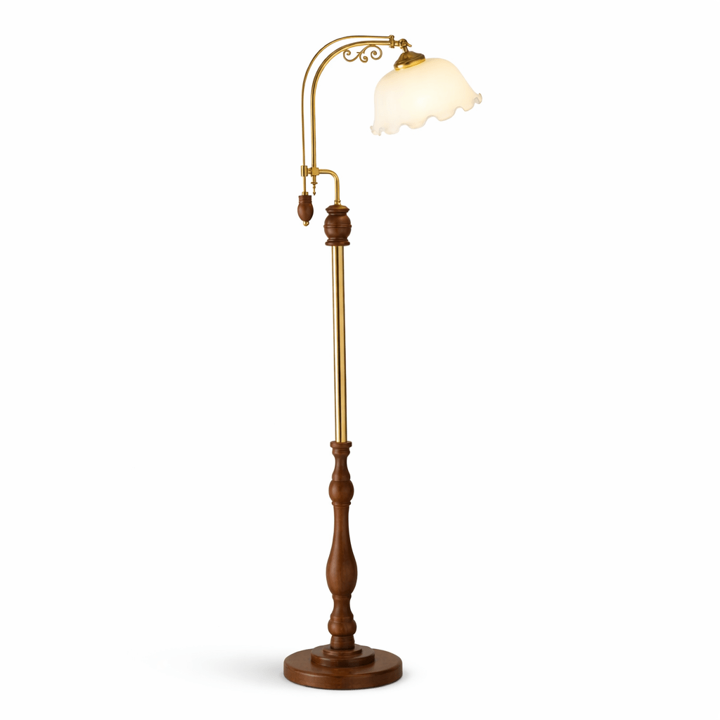 Aurelia Scroll Floor Lamp