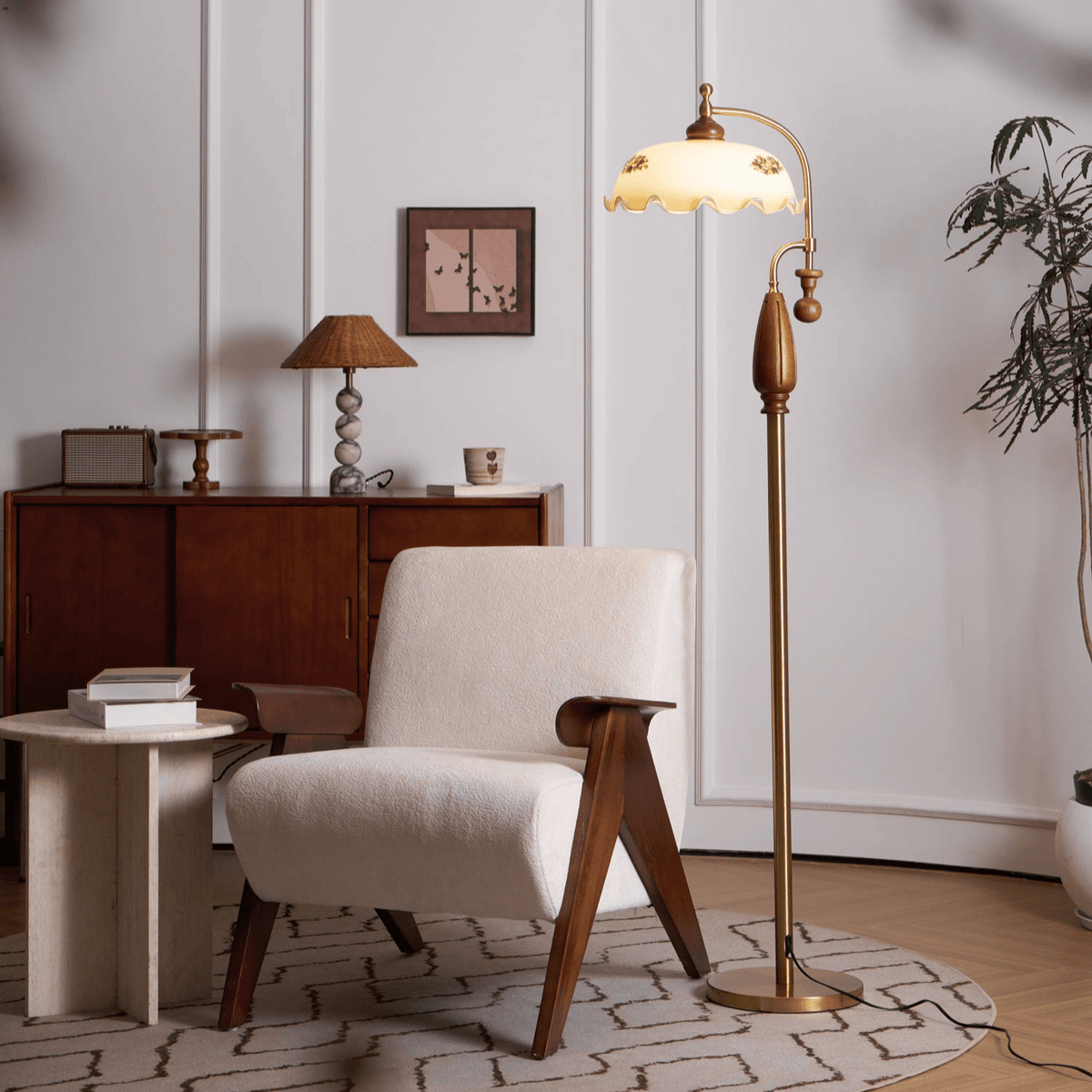 Heritage Bloom Floor Lamp