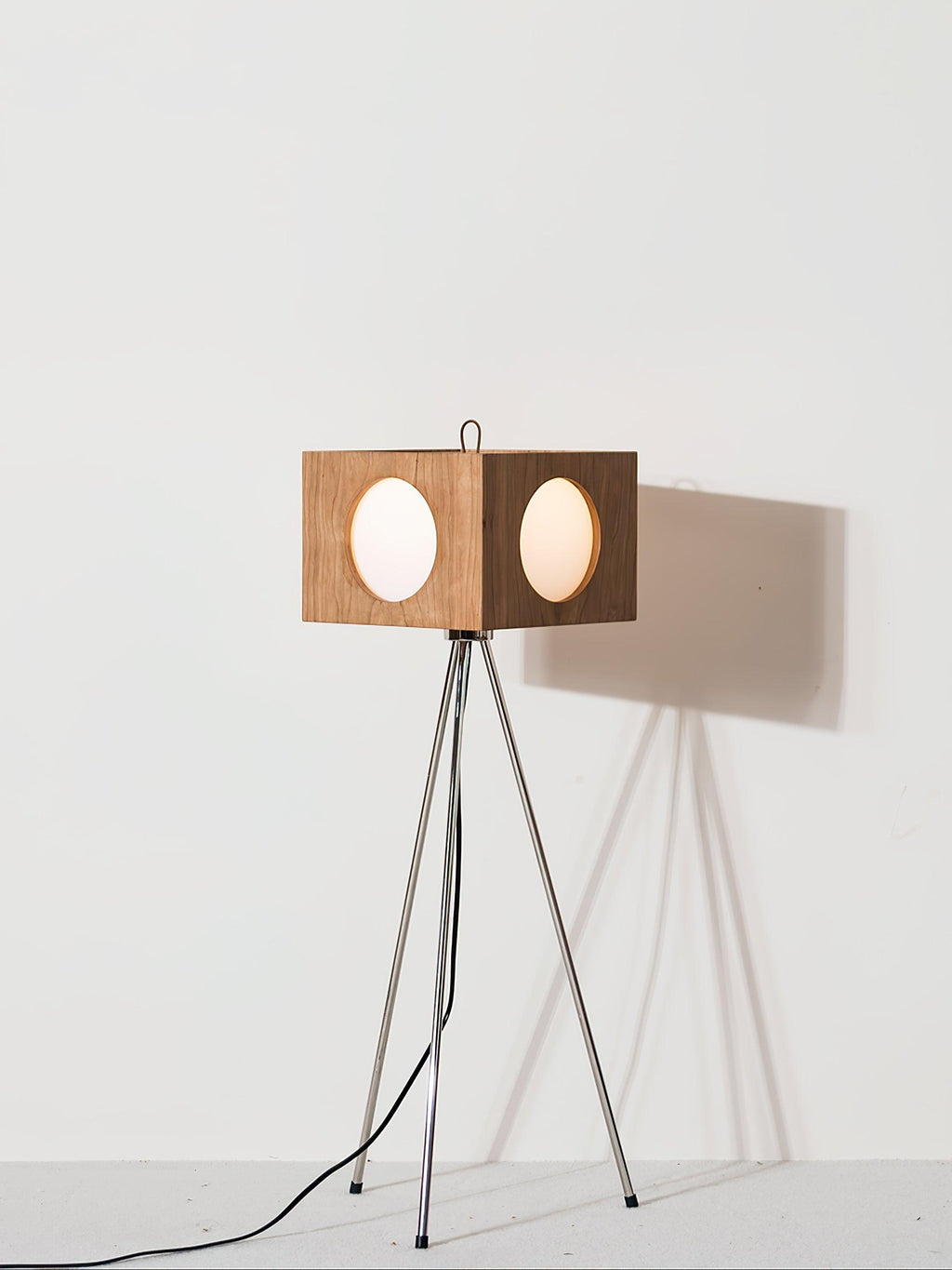 Vintage Tripod Camera Floor Lamp