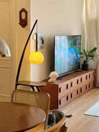 Arc Sphere Floor Lamp