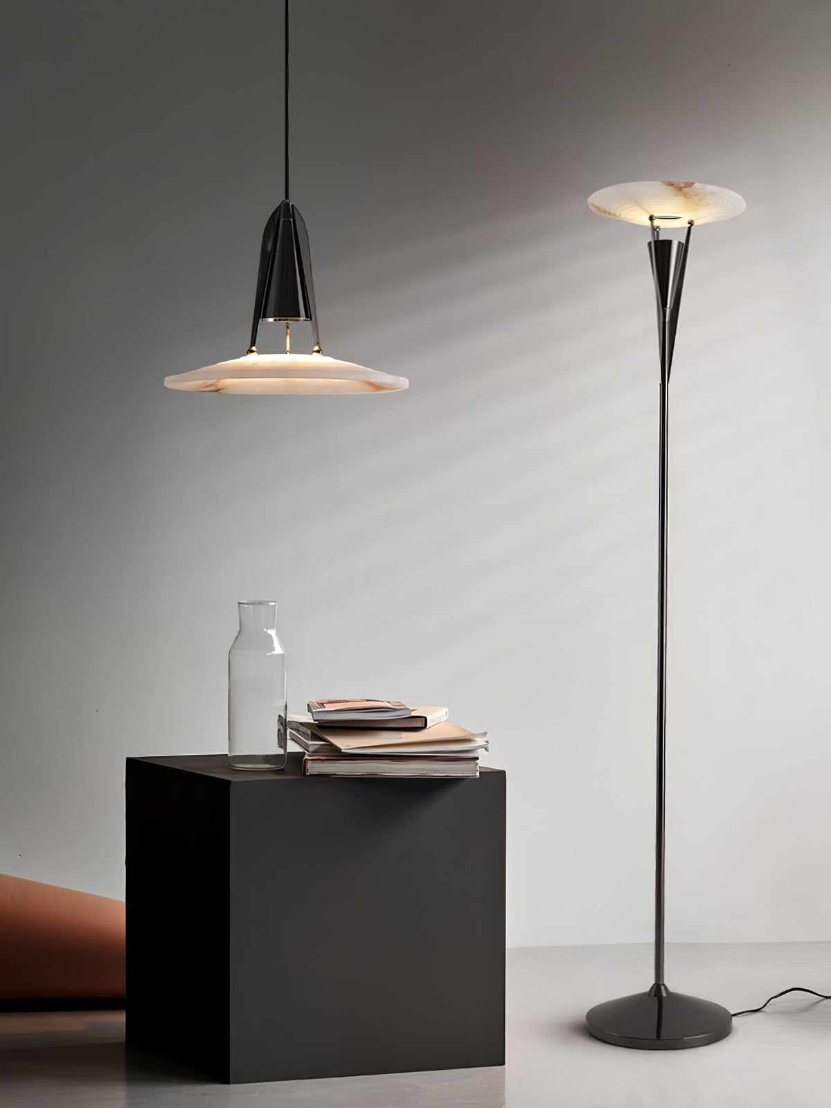 Aragon Alabaster Floor Lamp