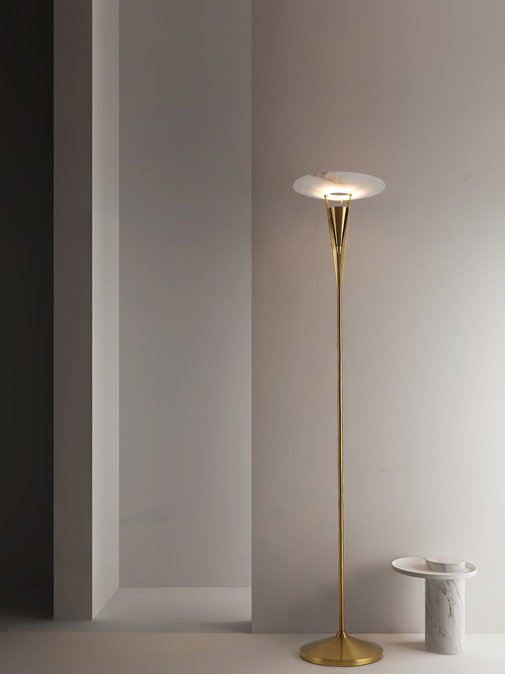 Aragon Alabaster Floor Lamp