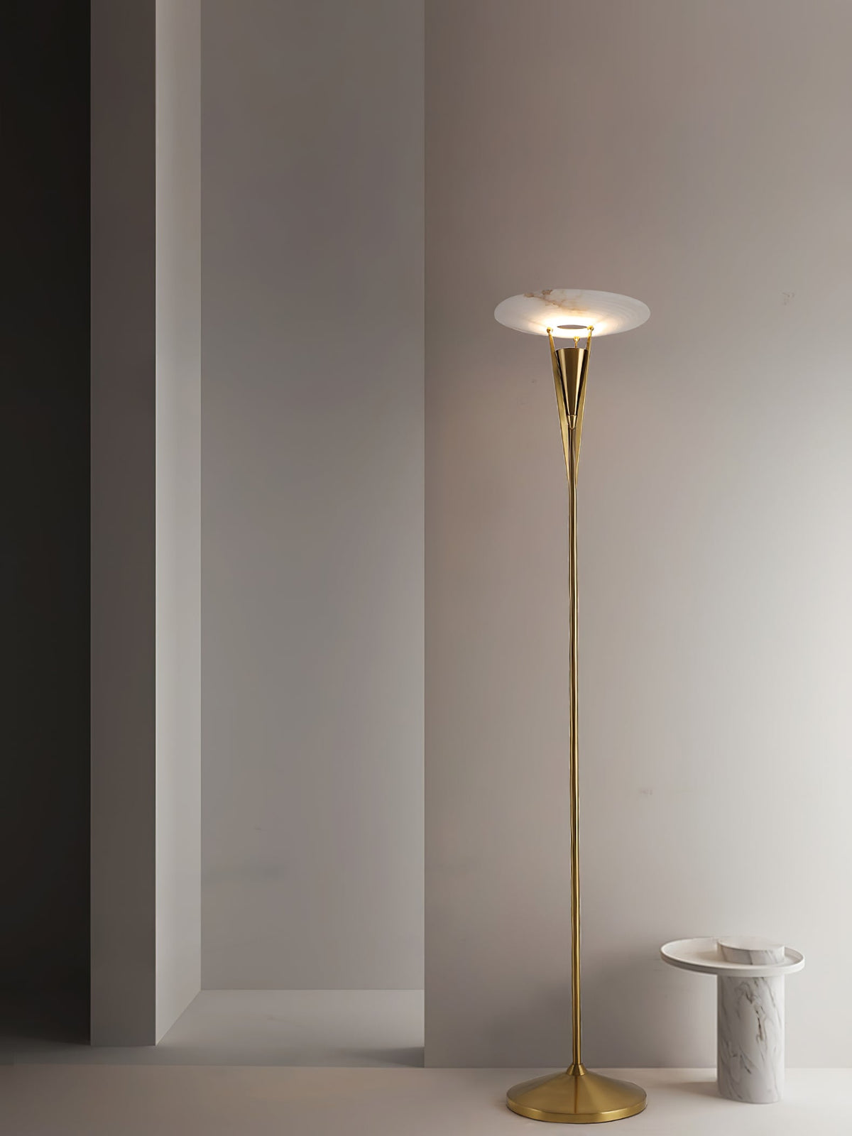 Aragon Alabaster Floor Lamp