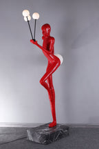 Juggling Sculptor Floor Lamp