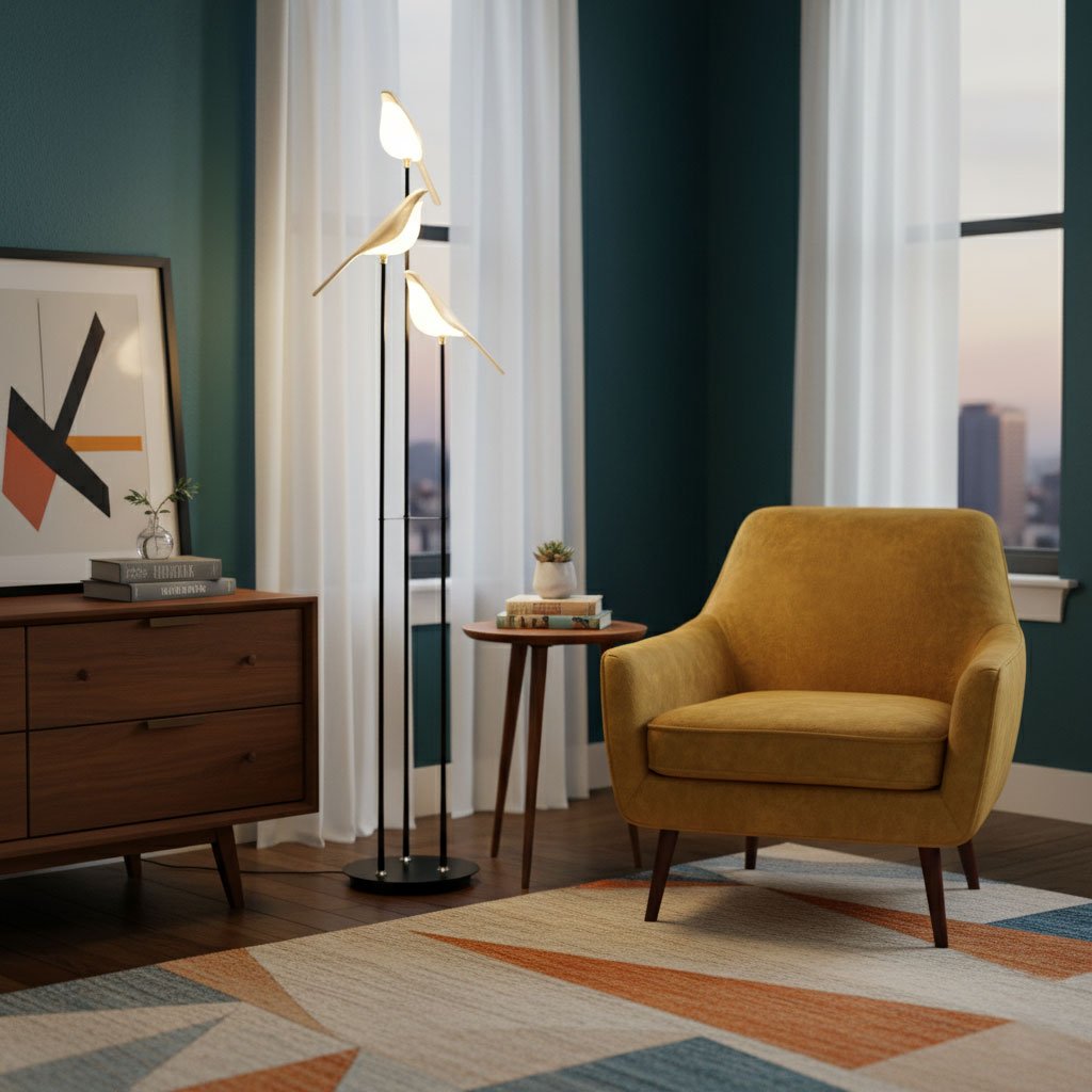 Magpie Perch Floor Lamp