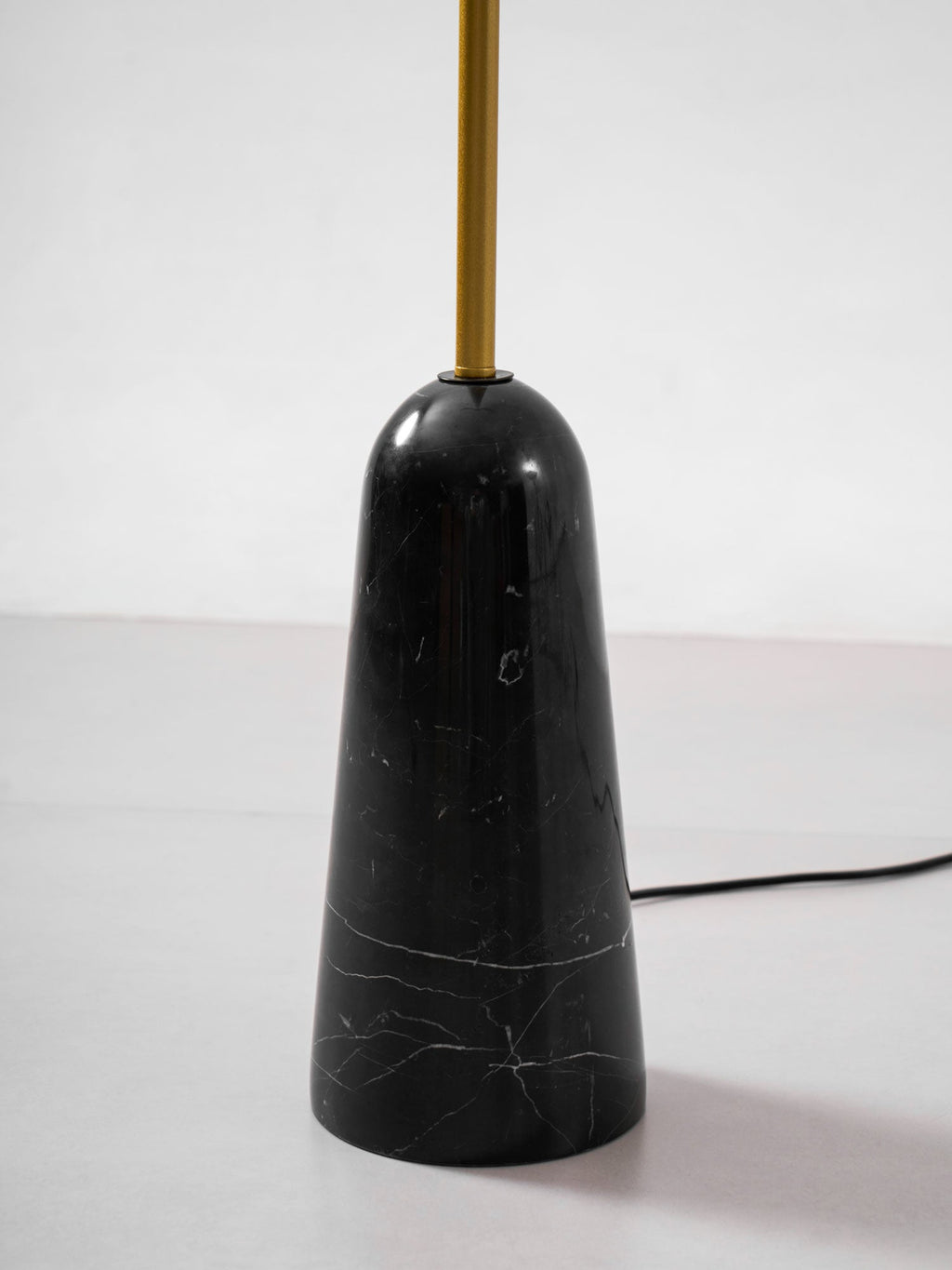 Gilded Fan Floor Lamp