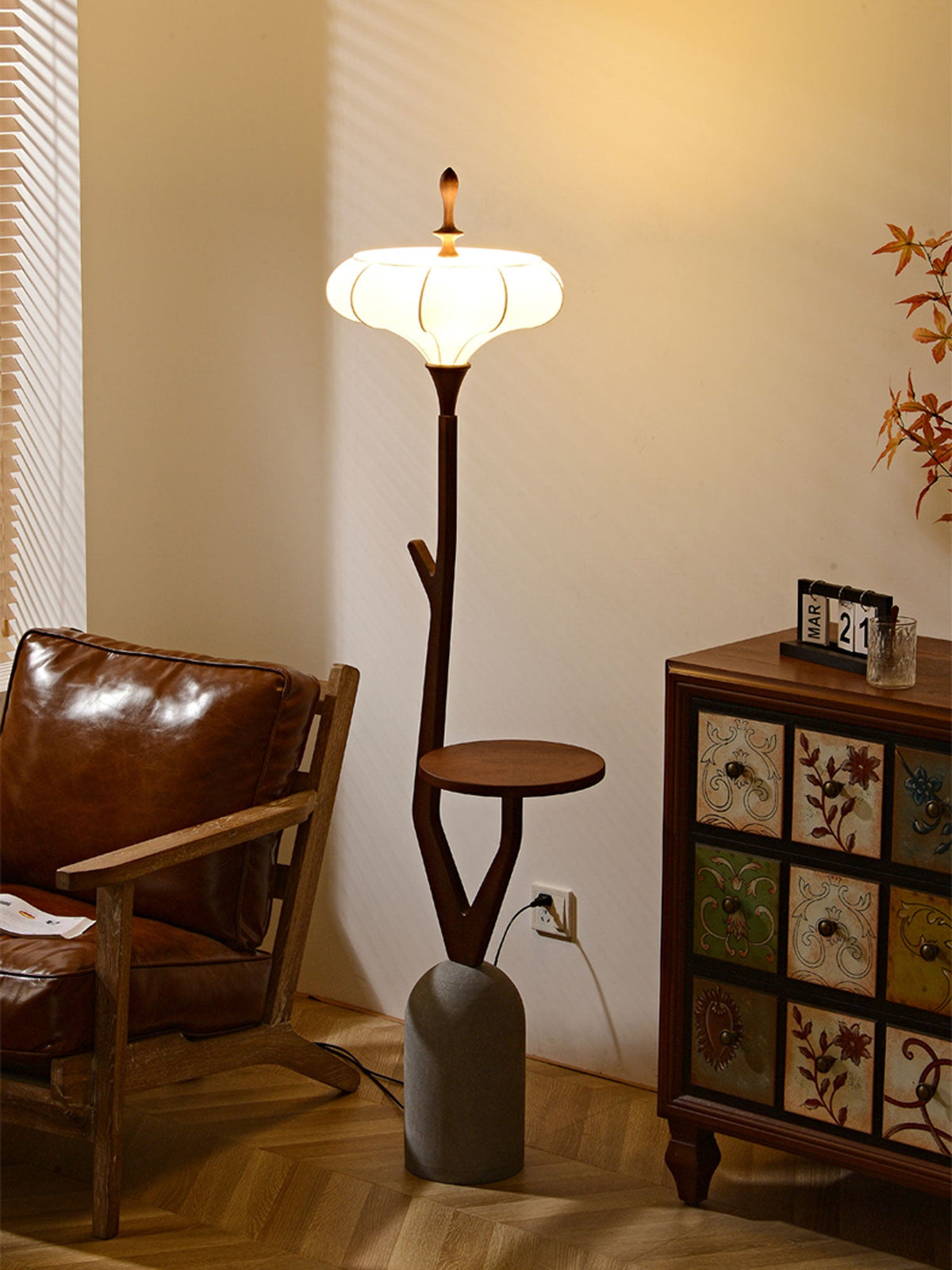 Branch Lantern Floor Lamp