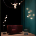 Bubbles Glass Floor Lamp