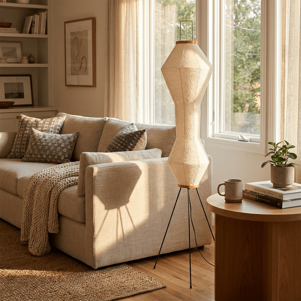 Kumo 12A Paper Floor Lamp