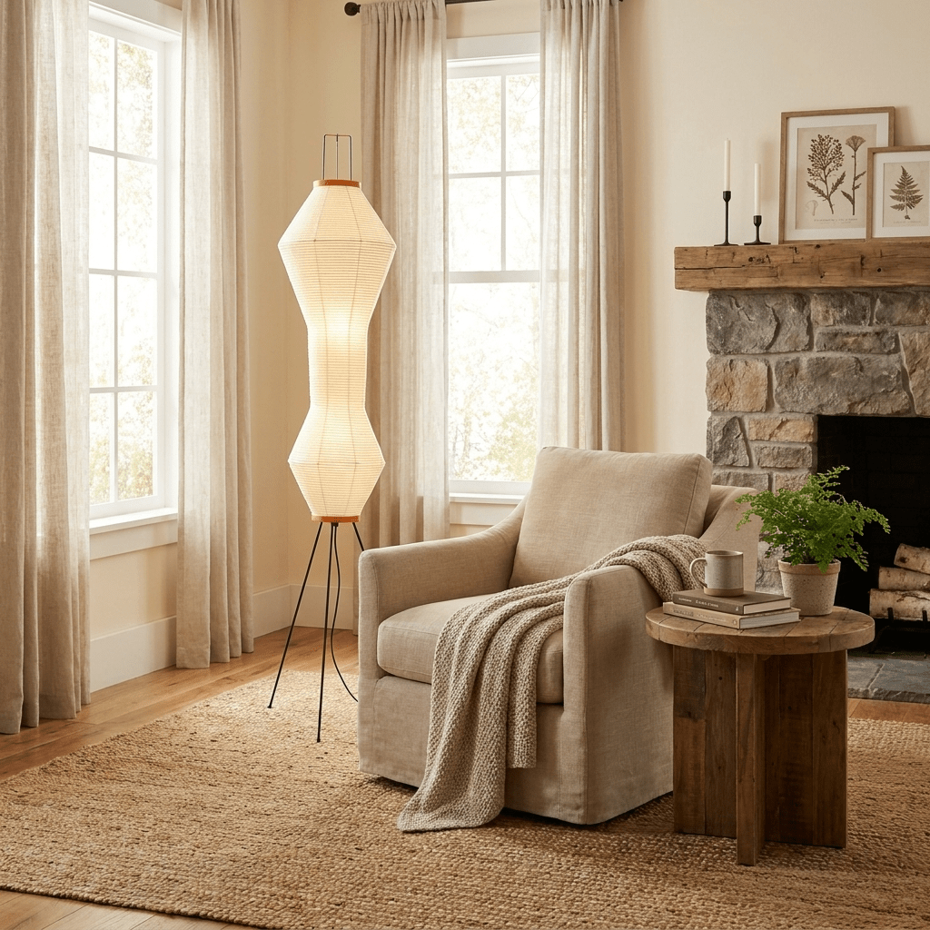 Kumo 12A Paper Floor Lamp