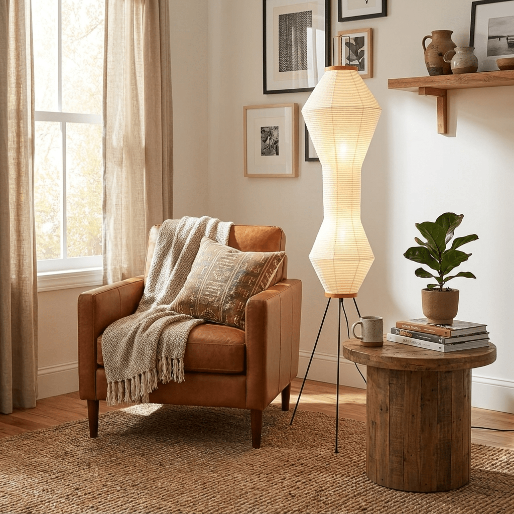 Kumo 12A Paper Floor Lamp