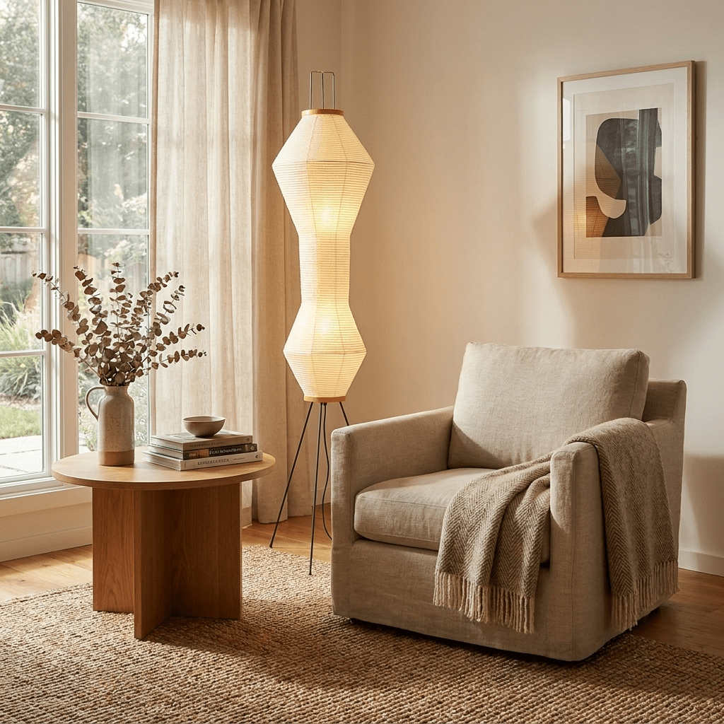 Kumo 12A Paper Floor Lamp