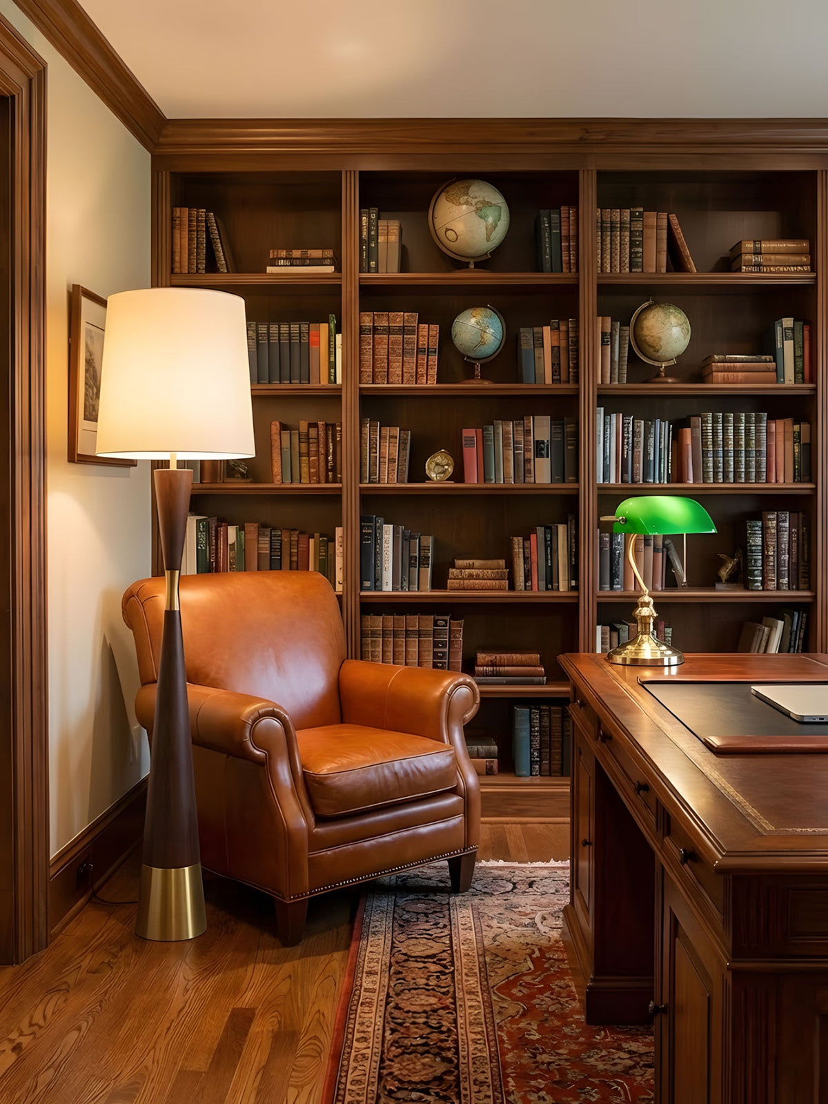 Cone Waist Floor Lamp