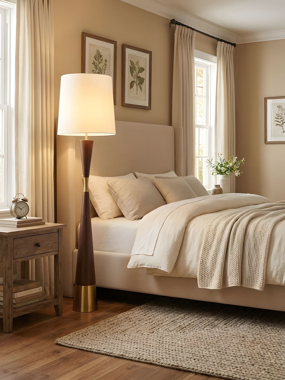 Cone Waist Floor Lamp