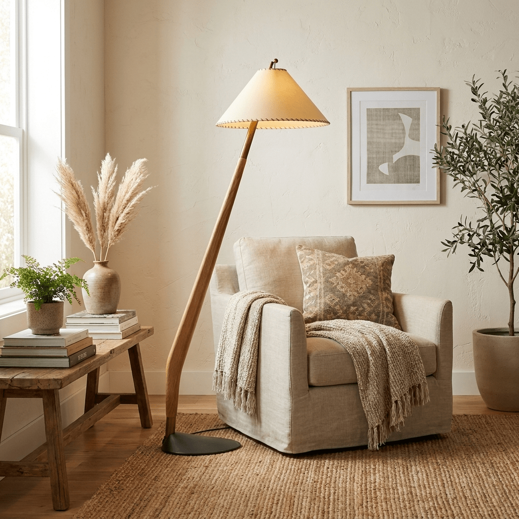 Driftwood Tilt Floor Lamp
